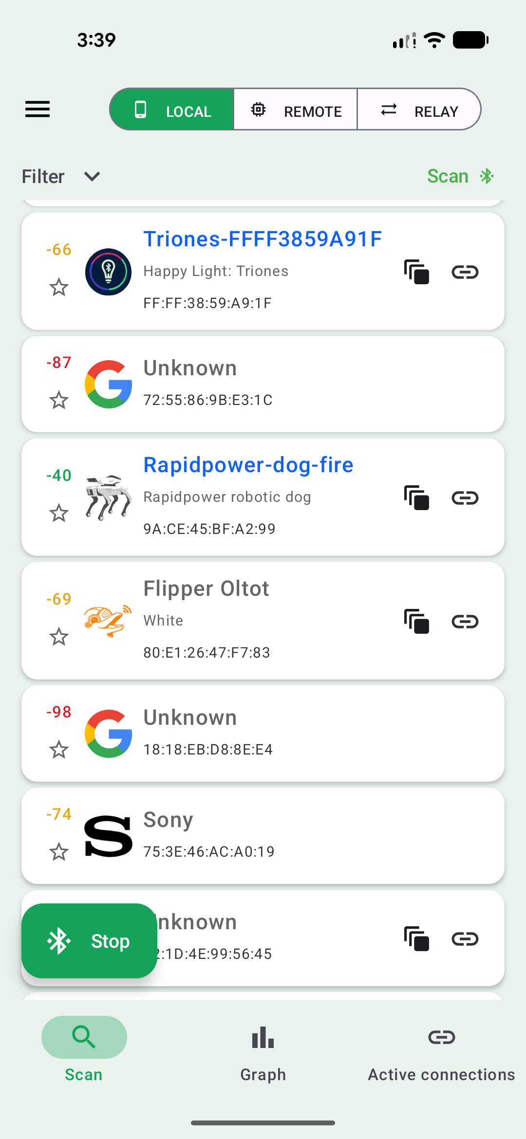 BLE Scanner